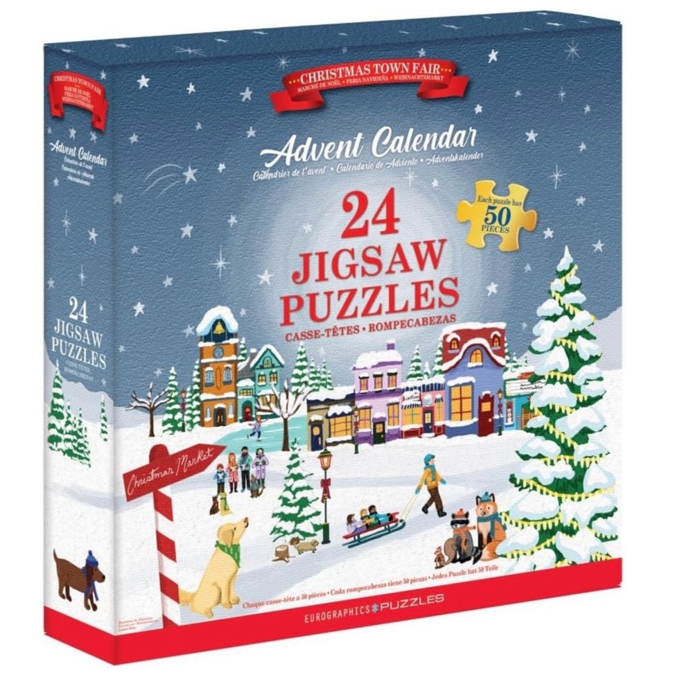 🔥Advent Calendar 24 Jigsaw Puzzles